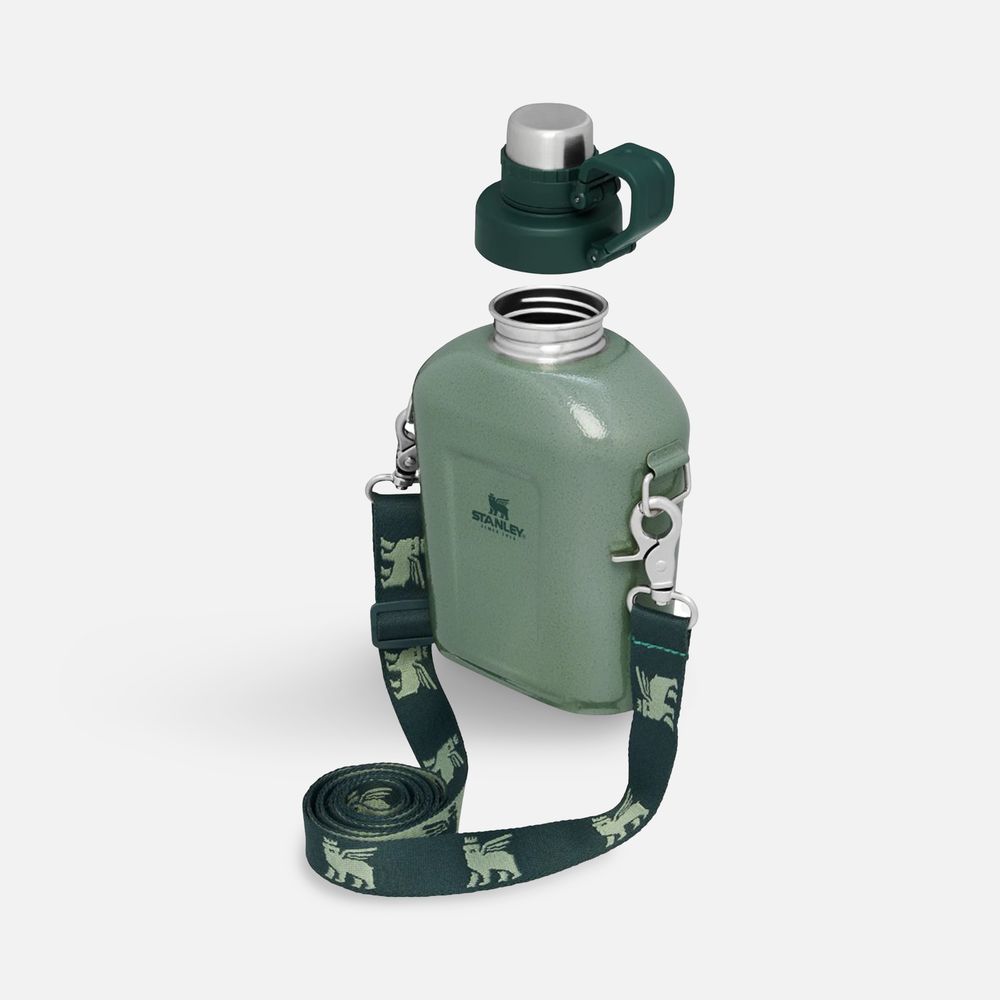 Фляга Adventure 1000, темно-зеленая / Миниатюра WWW (1000)