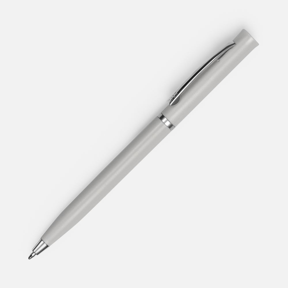 Ручка шариковая Euro Chrome, серая / Миниатюра WWW (1000)