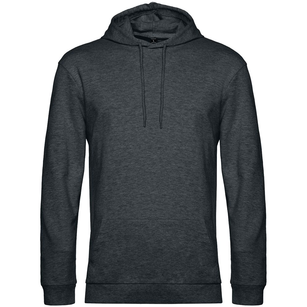 Толстовка с капюшоном унисекс Hoodie, серый меланж (антрацит) / Миниатюра WWW (1000)