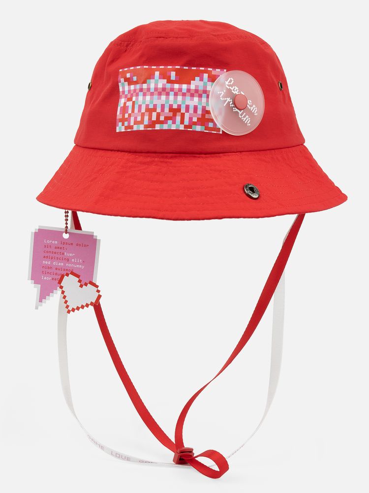 Цепочка для крепления Sharic, красная / Миниатюра нанесения (1000)