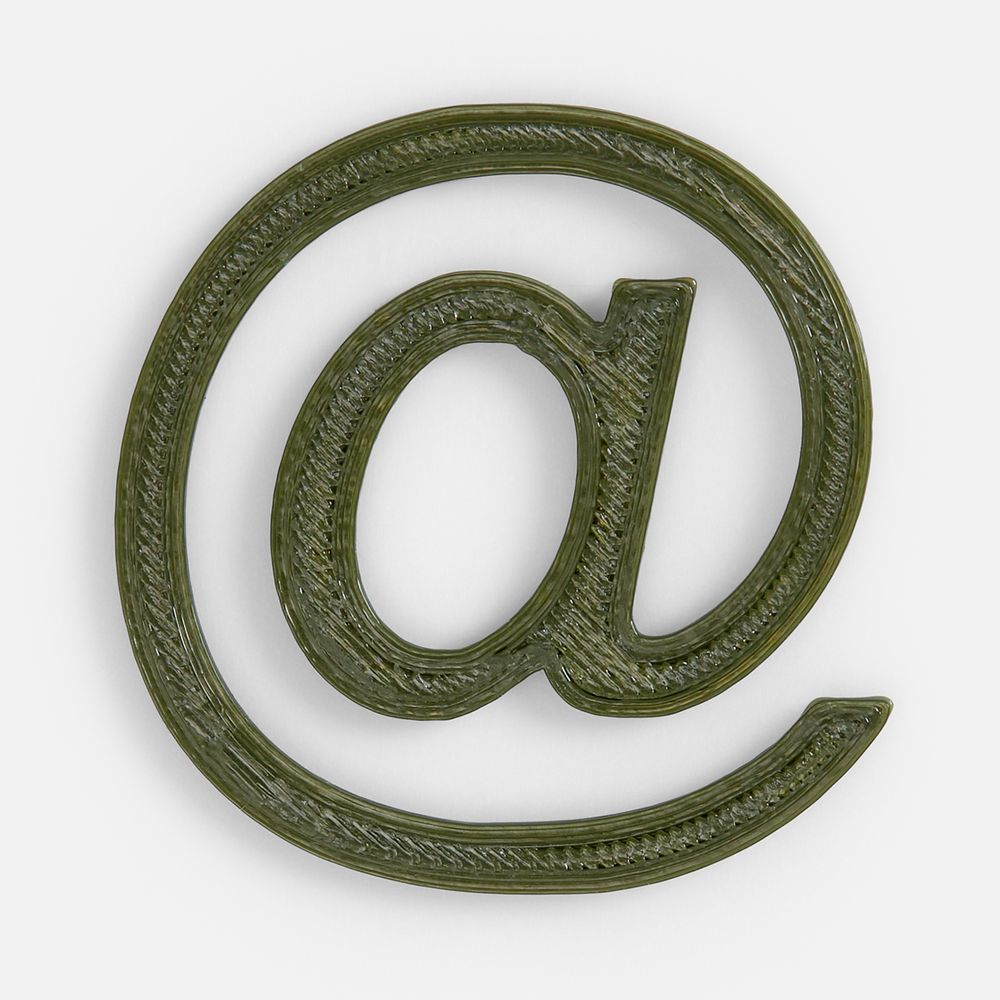 Подвеска Symbol, 3D-печать на заказ, коммерческое at / Миниатюра WWW (1000)