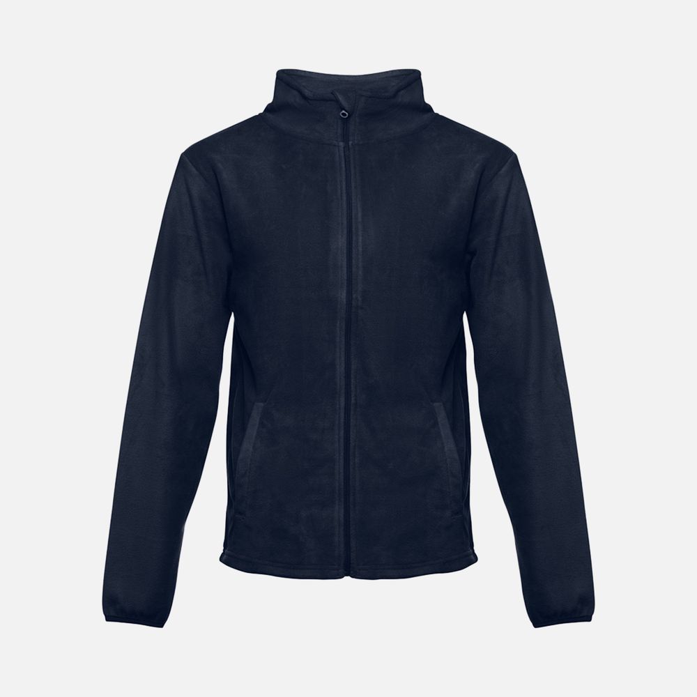 Куртка флисовая мужская Helsinki, темно-синяя / Миниатюра WWW (1000)