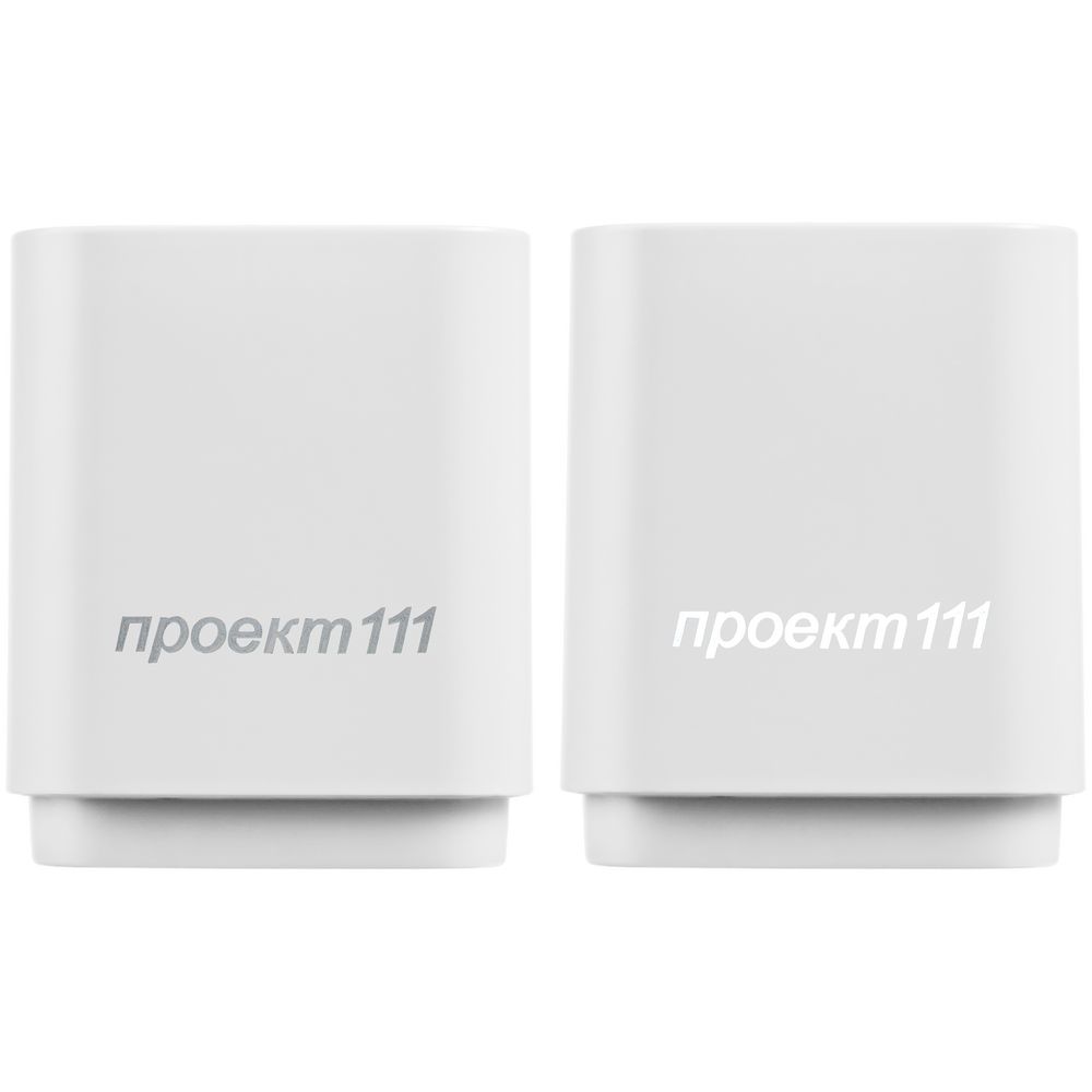 Беспроводная колонка с подсветкой логотипа Glim, белая / Миниатюра WWW (1000)