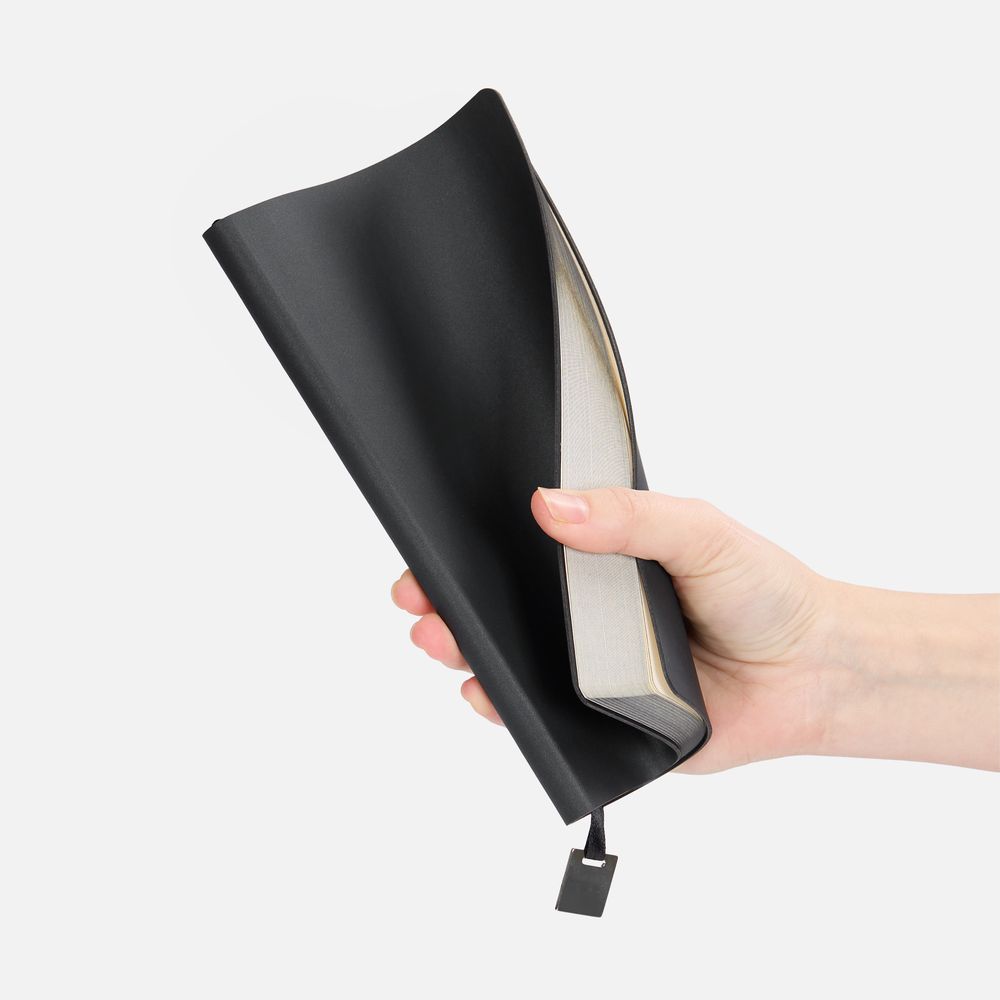 Ежедневник Shall Light, недатированный, черный / Миниатюра WWW (1000)