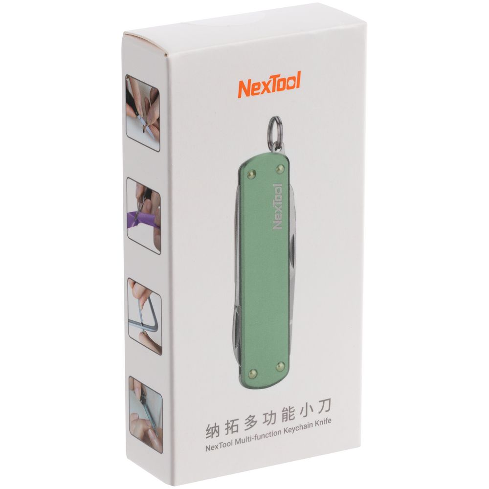 Нож-брелок NexTool Mini, зеленый / Миниатюра WWW (1000)