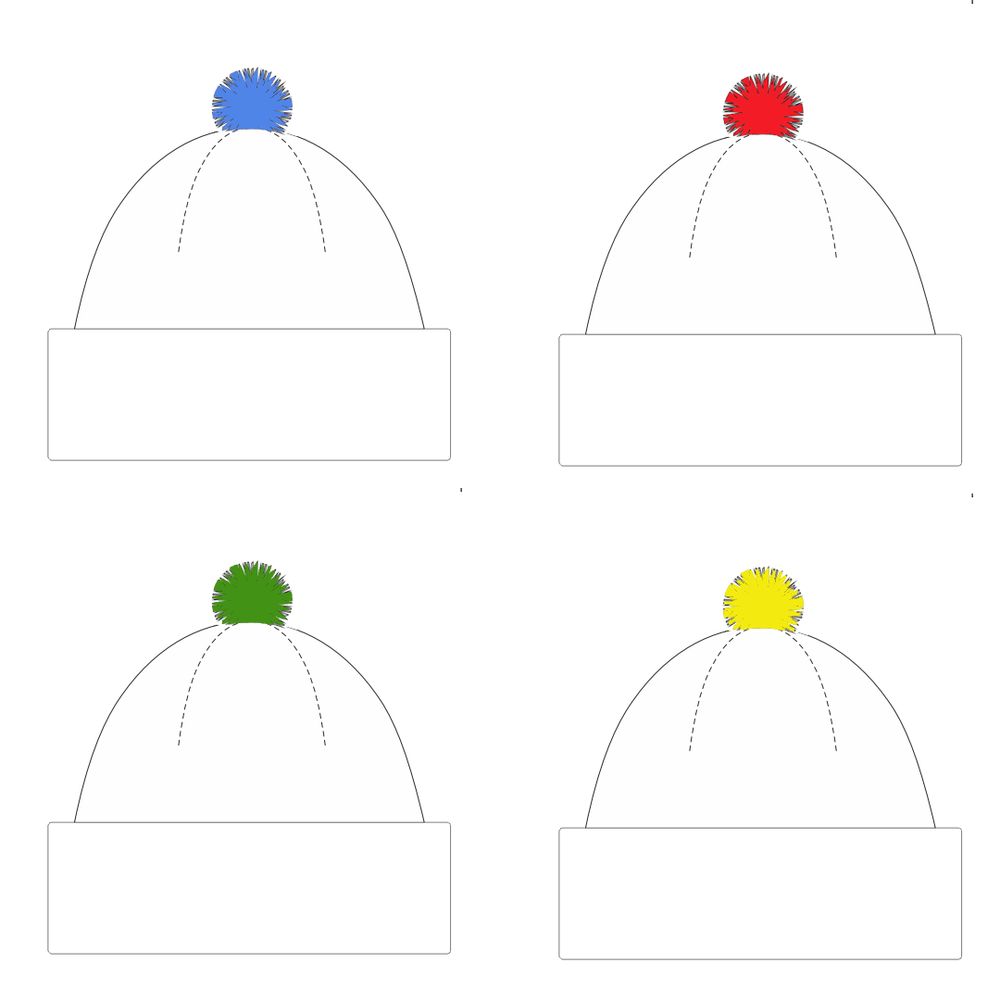 Помпон Bobble, XS / Миниатюра WWW (1000)