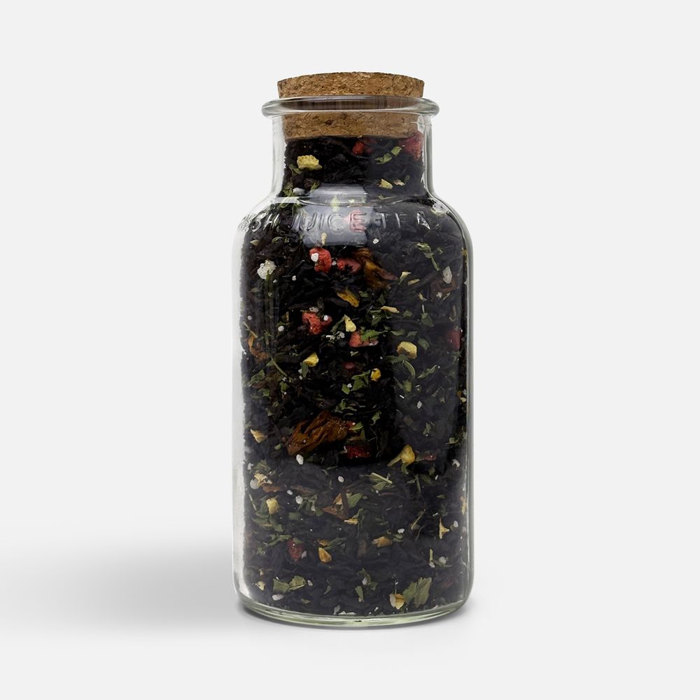 Чай «Сокочай», черный с соком ананаса, клубникой, мятой, медом и лимоном / Миниатюра WWW (1000)