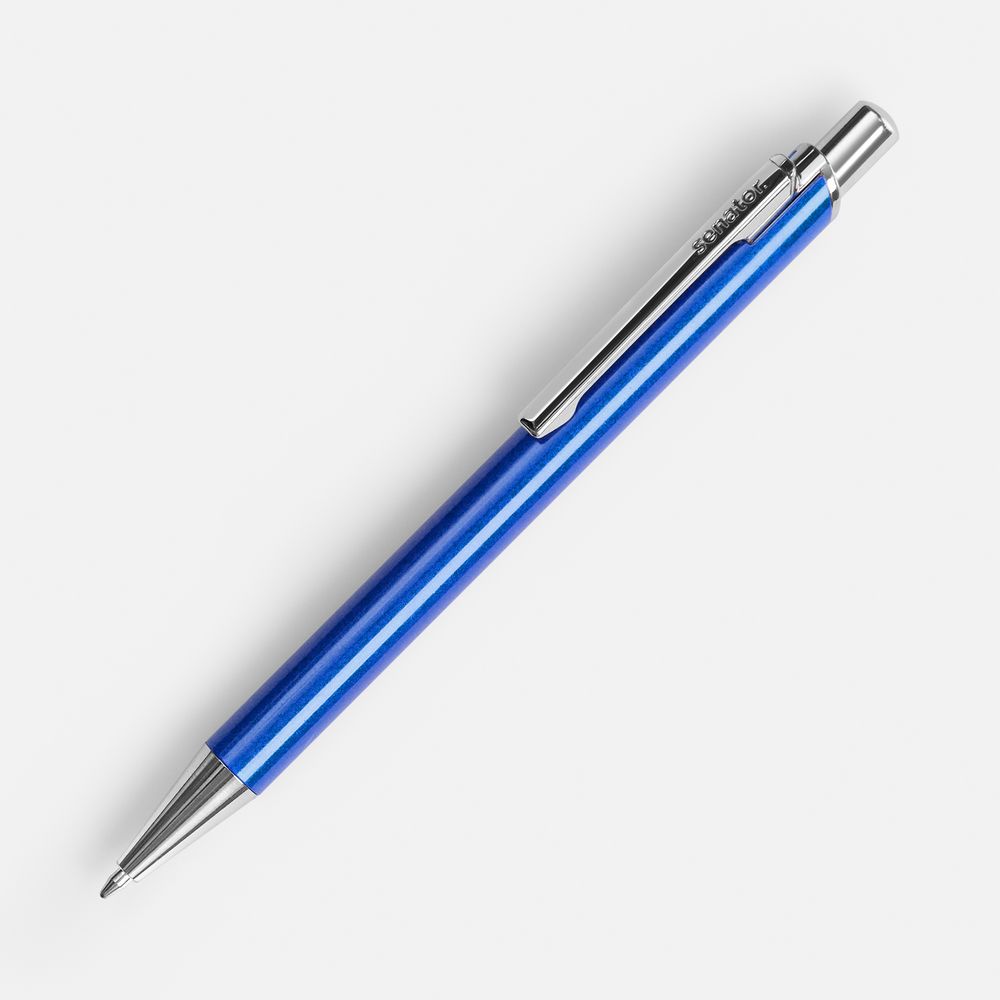 Ручка шариковая Arvent Glossy, синяя / Миниатюра WWW (1000)