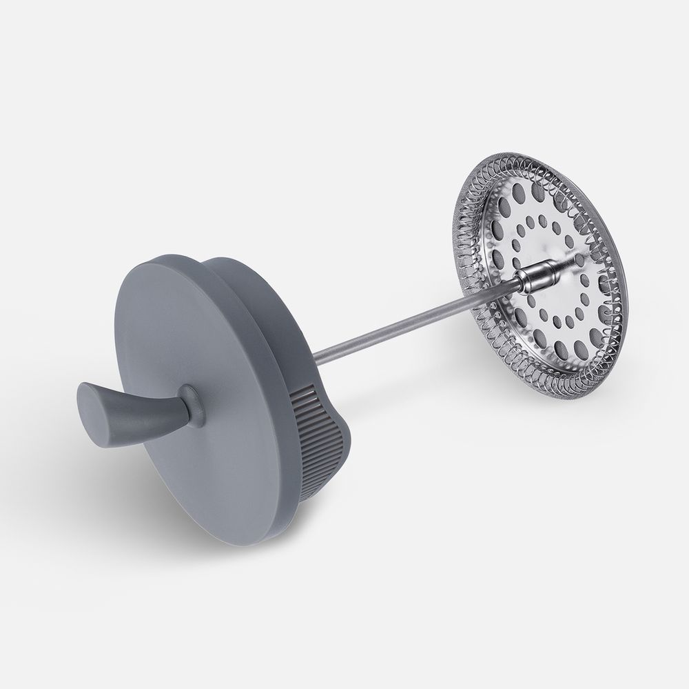 Френч-пресс Linea Franco, серый / Миниатюра WWW (1000)