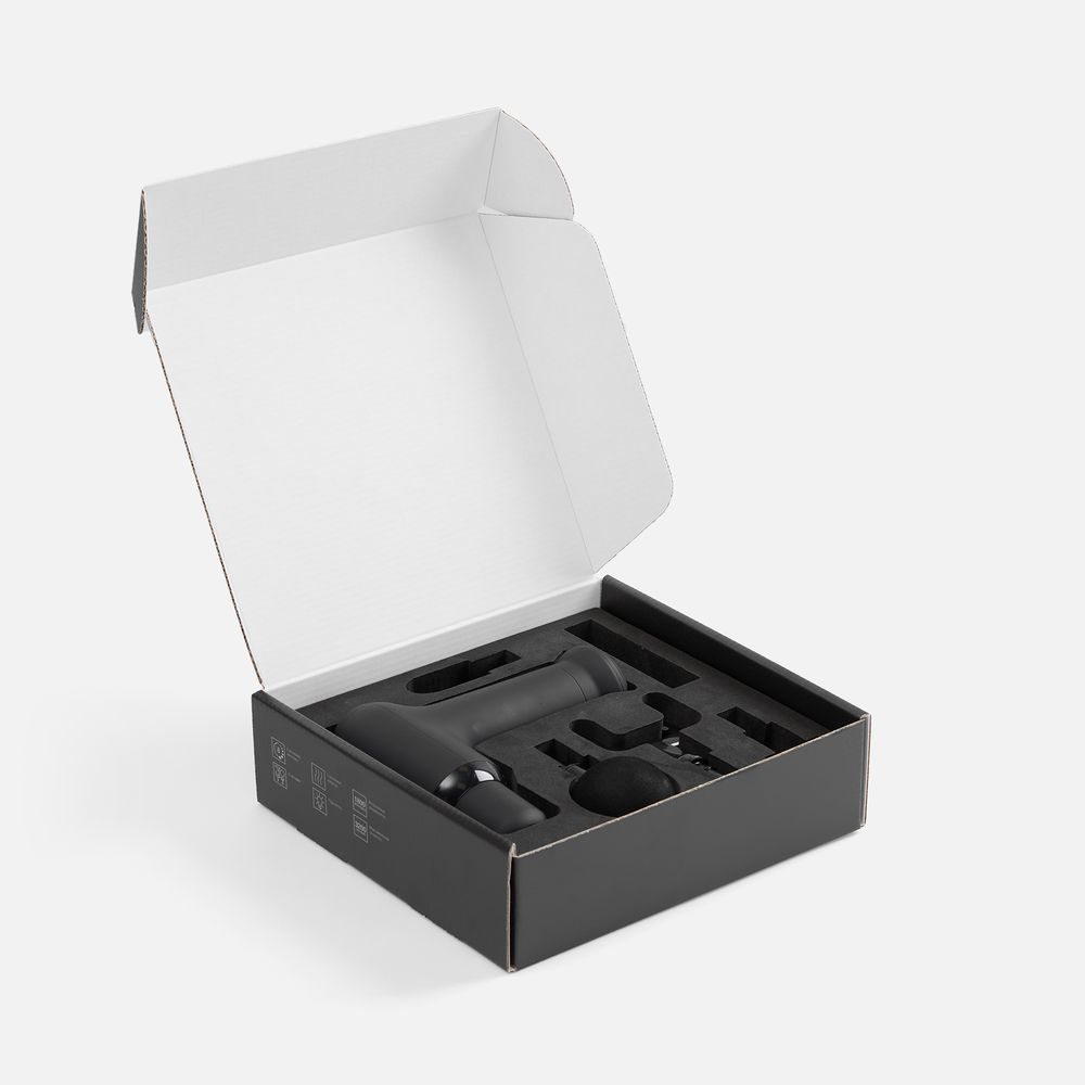 Перкусcионный массажер Stress Away, черный / Миниатюра WWW (1000)