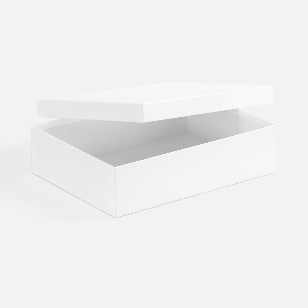 Коробка Drop Top, белая / Миниатюра WWW (1000)
