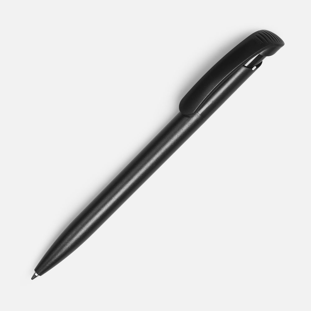 Ручка шариковая Clear Solid, черная / Миниатюра WWW (1000)