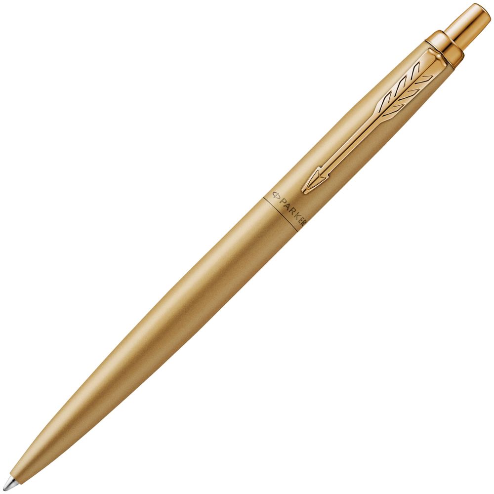 Ручка шариковая Parker Jotter XL Monochrome Gold, золотистая / Миниатюра WWW (1000)