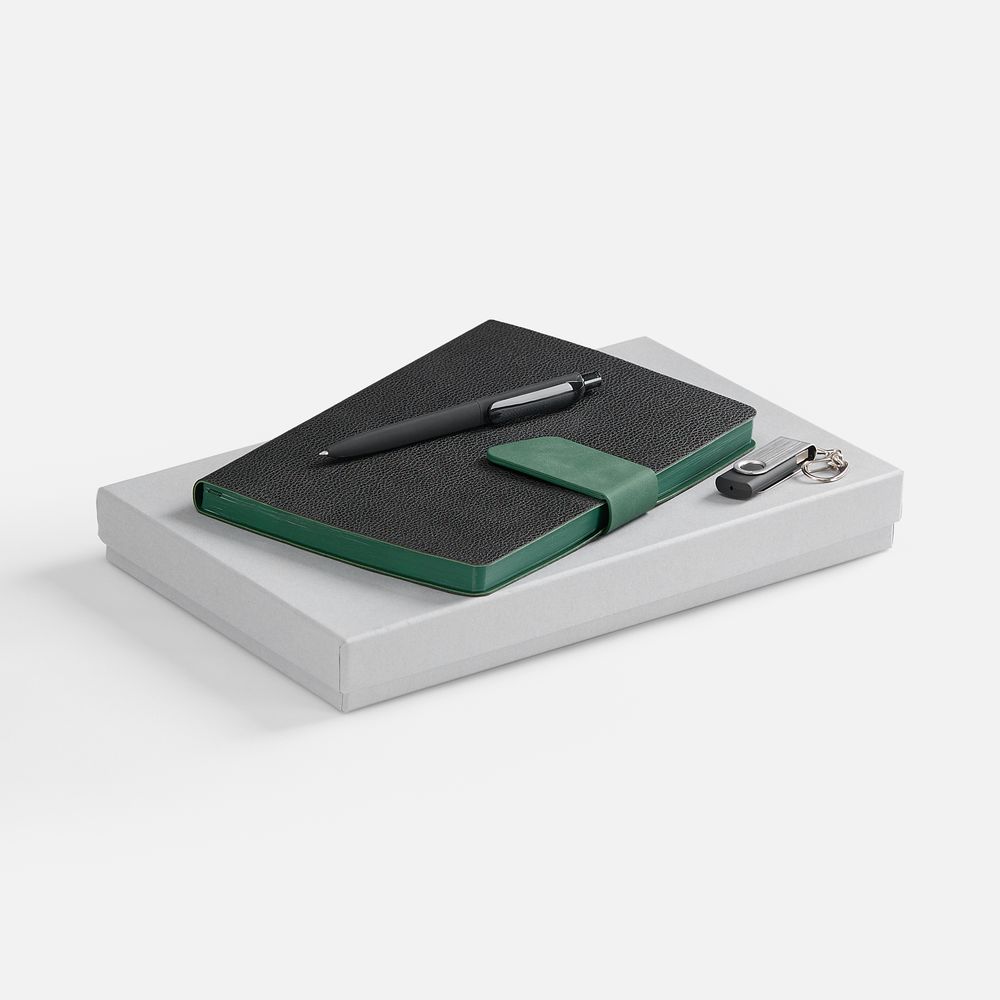 Набор Boom Memory, черный с зеленым / Миниатюра WWW (1000)