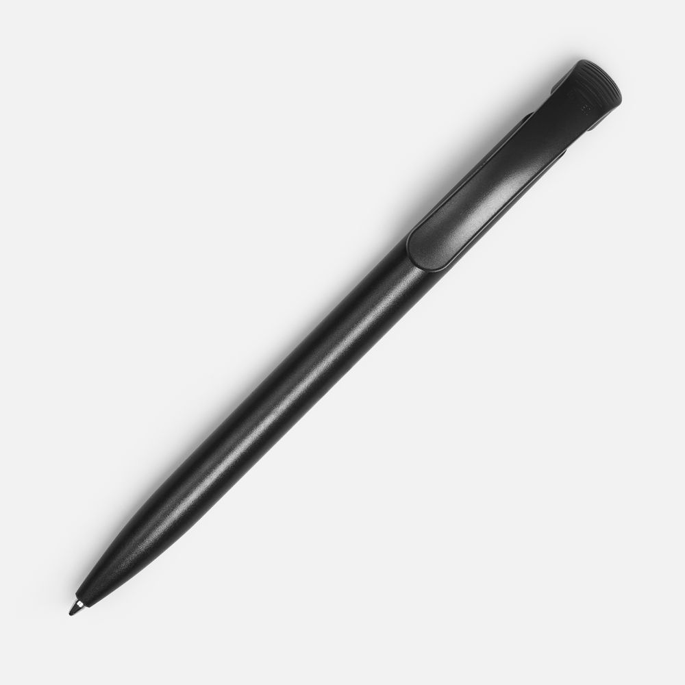 Ручка шариковая Clear Solid, черная / Миниатюра WWW (1000)