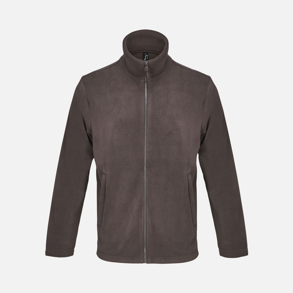 Куртка флисовая унисекс Nitro, коричневая / Миниатюра WWW (1000)