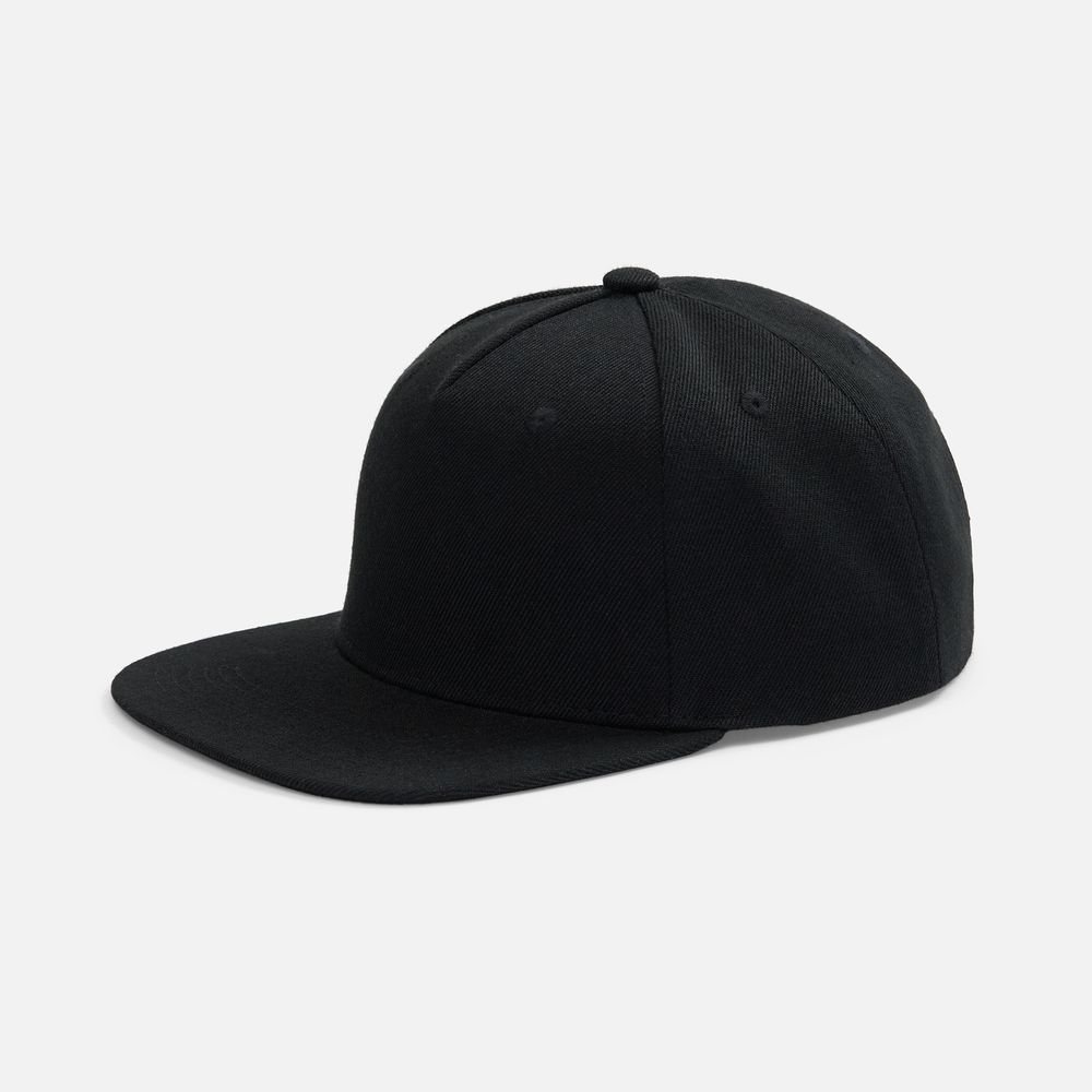 Бейсболка Epicore с прямым козырьком, черная / Миниатюра WWW (1000)