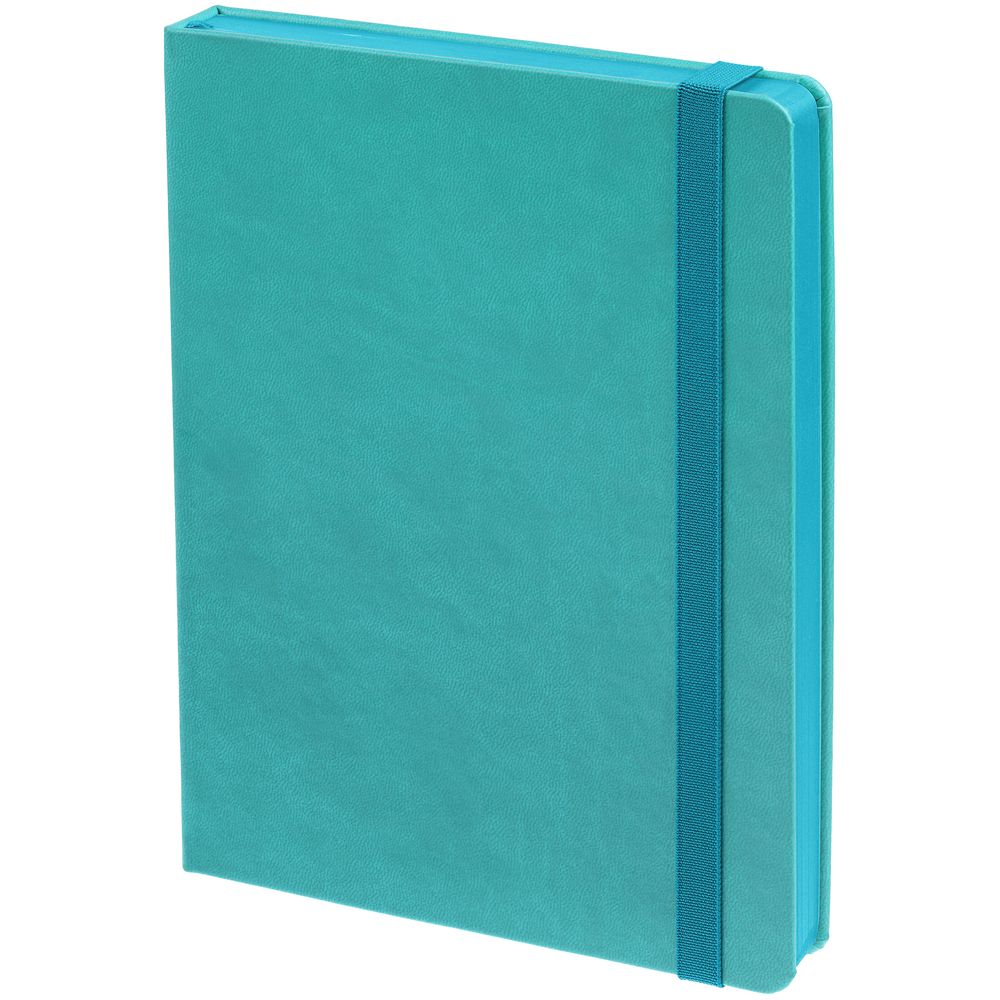 Ежедневник New Factor, недатированный, бирюзовый / Миниатюра WWW (1000)