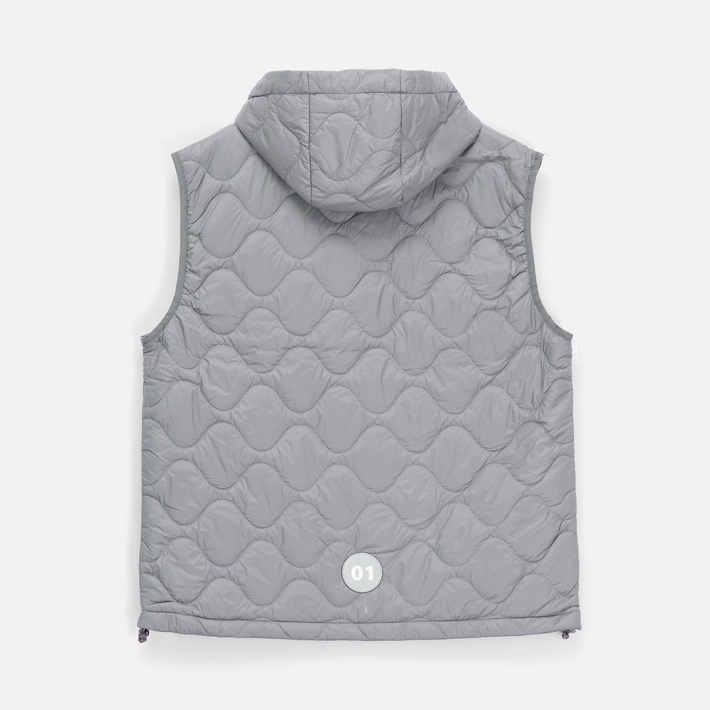 Жилет унисекс Tarnaby, светло-серый / Миниатюра нанесения (1000)