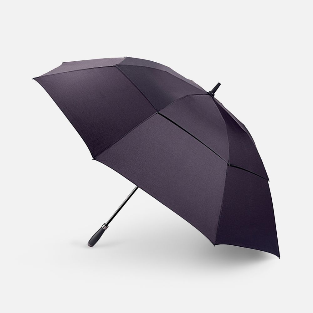 Зонт-трость Executive, черный / Миниатюра WWW (1000)