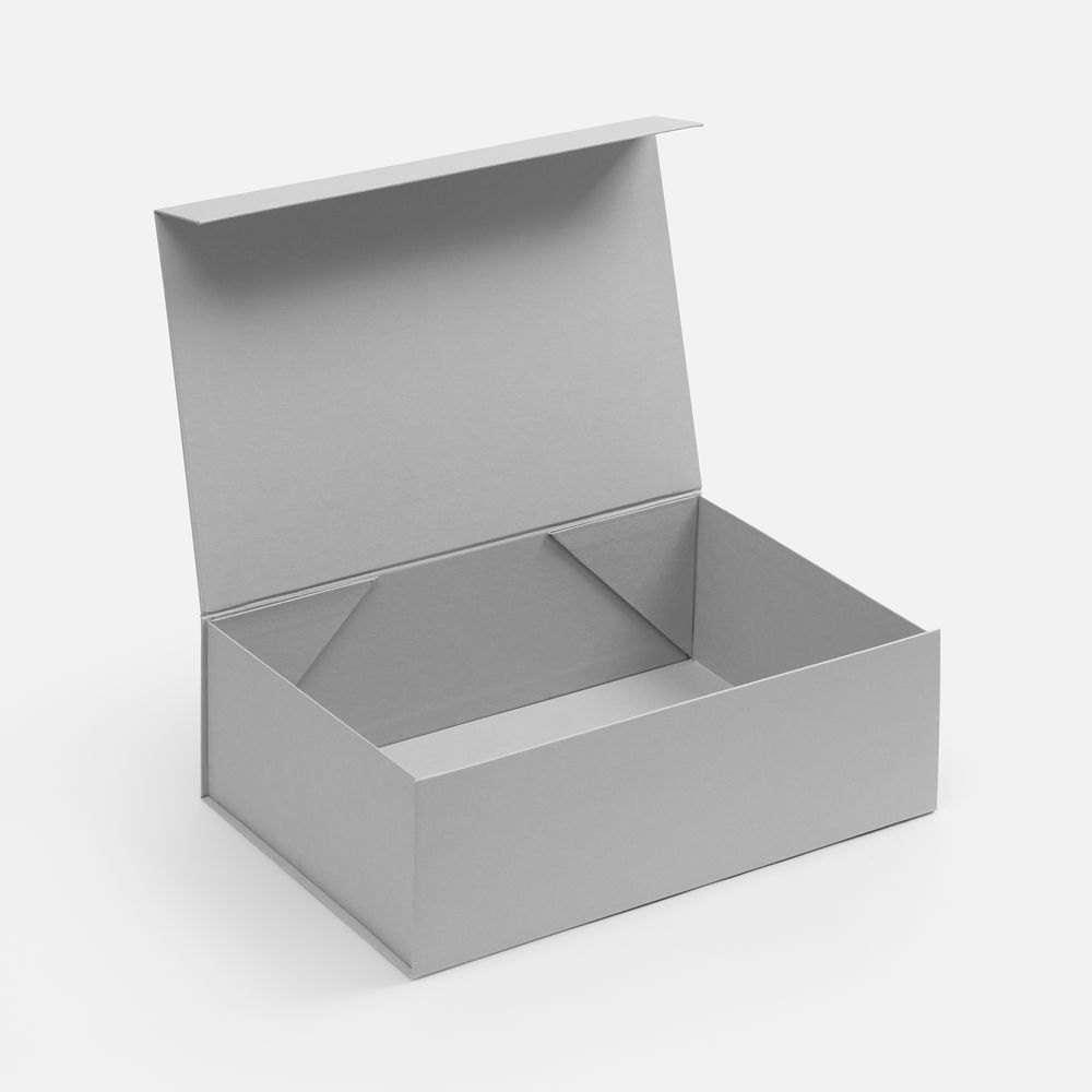 Коробка складная RealBig Fold, серая / Миниатюра WWW (1000)