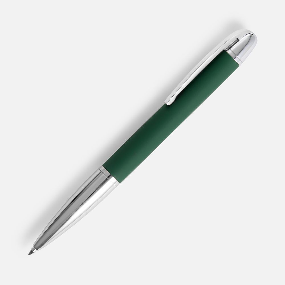 Ручка шариковая Arc Soft Touch, зеленая / Миниатюра WWW (1000)