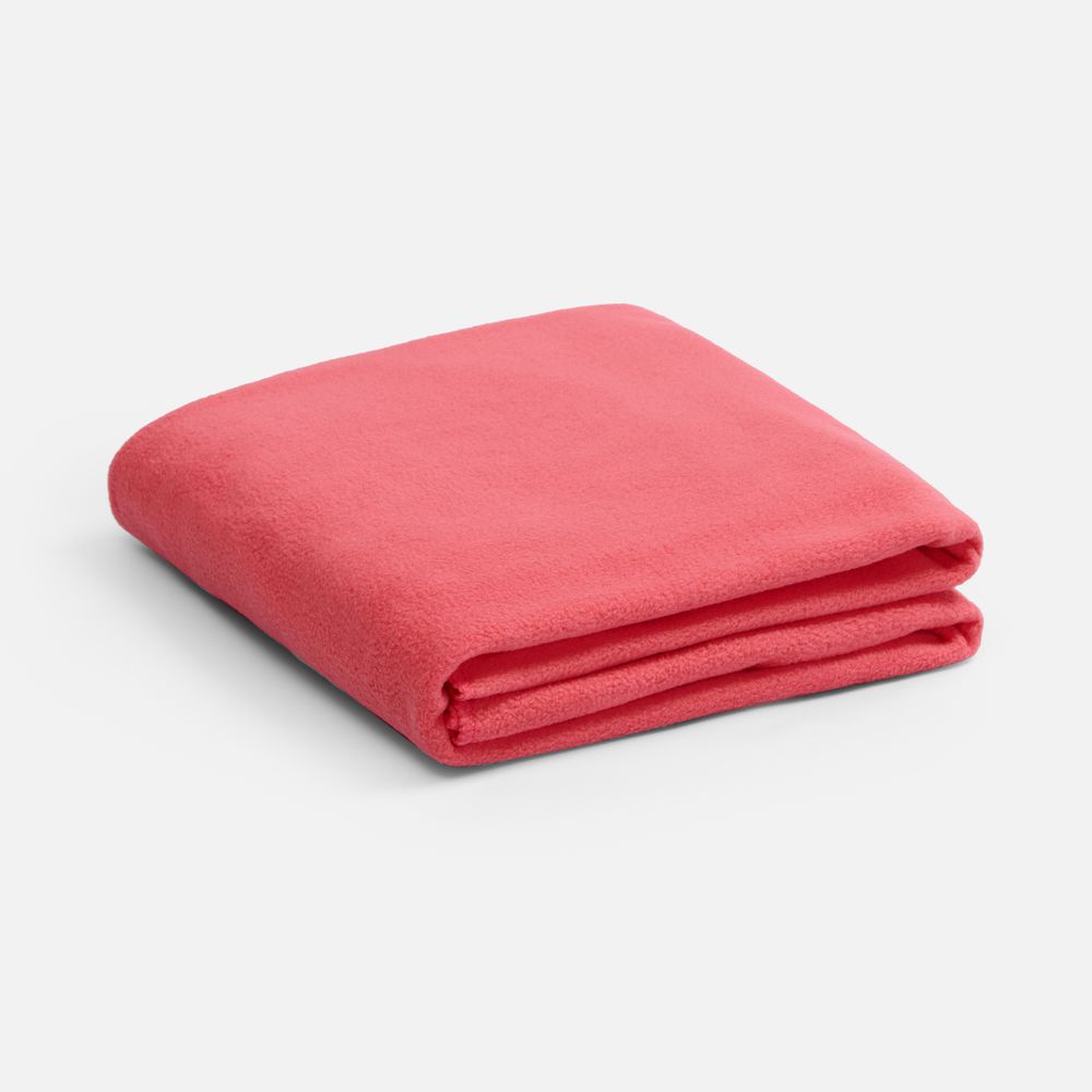 Флисовый плед Warm&Peace XL, розовый (коралловый) / Миниатюра WWW (1000)