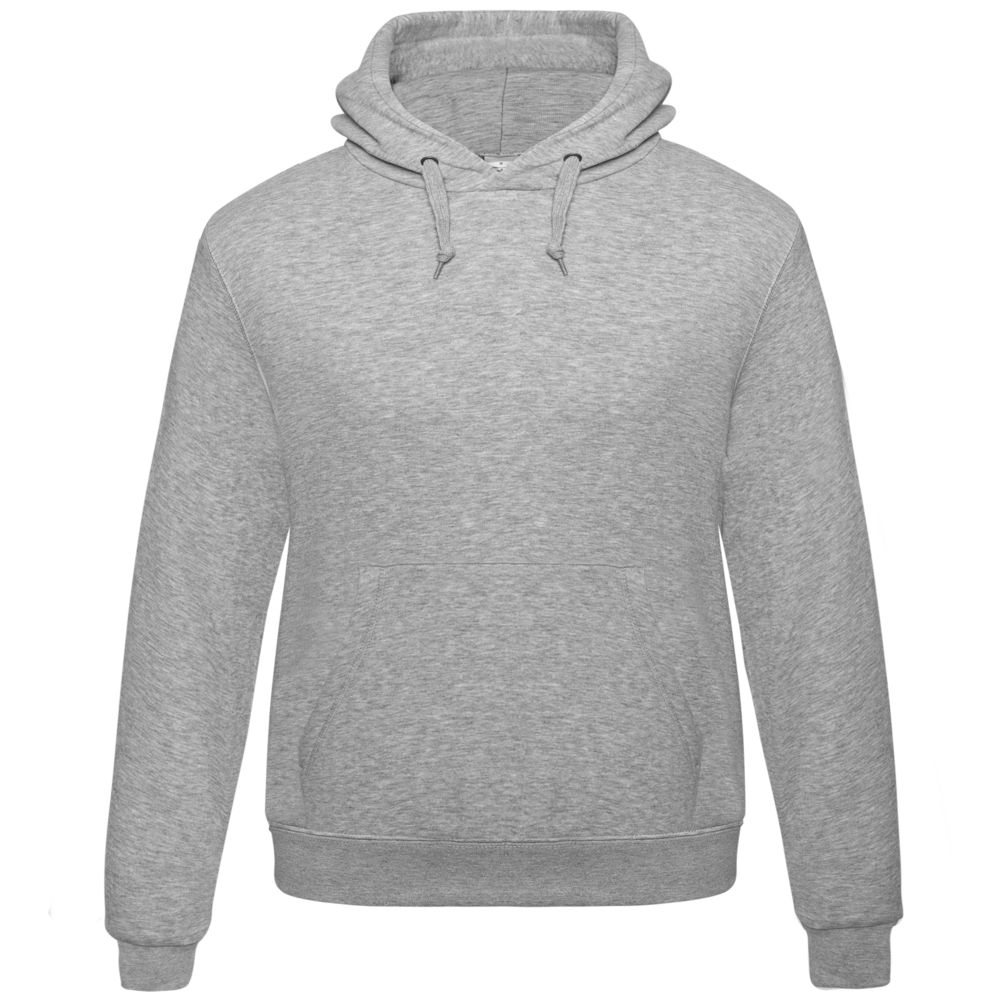 Толстовка Hooded, серый меланж / Миниатюра WWW (1000)