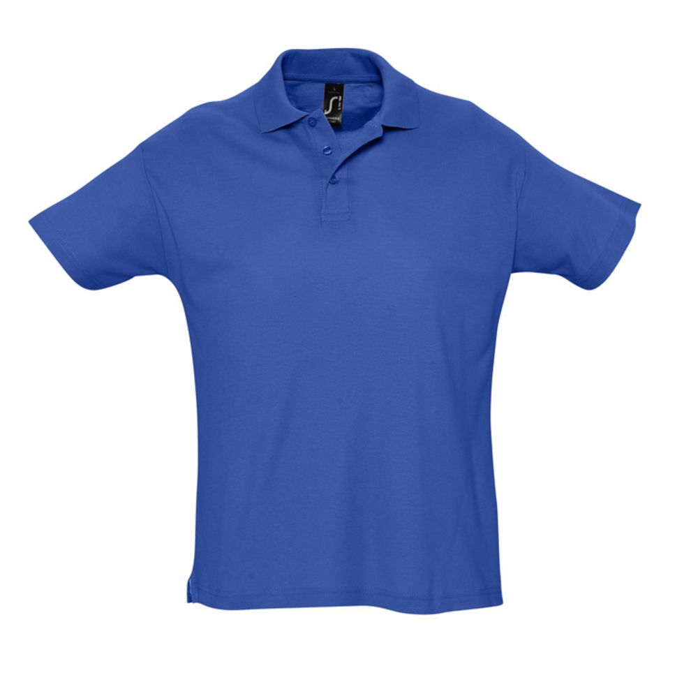 Рубашка поло мужская Summer 170, ярко-синяя (royal) / Миниатюра WWW (1000)