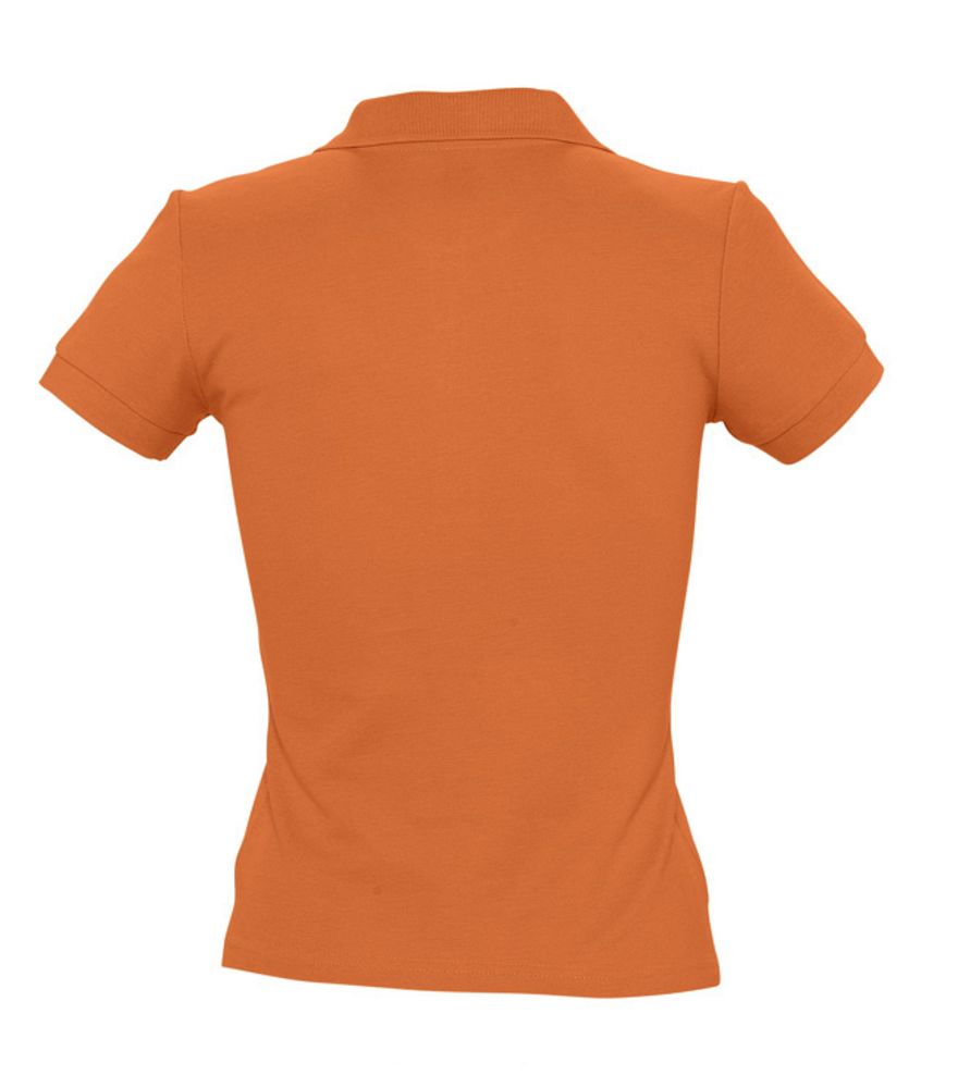 Рубашка поло женская People 210, оранжевая / Миниатюра WWW (1000)