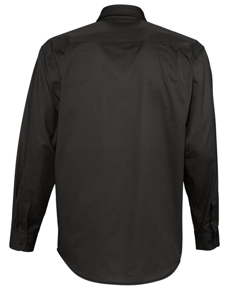 Рубашка мужская с длинным рукавом Bel Air, черная / Миниатюра WWW (1000)