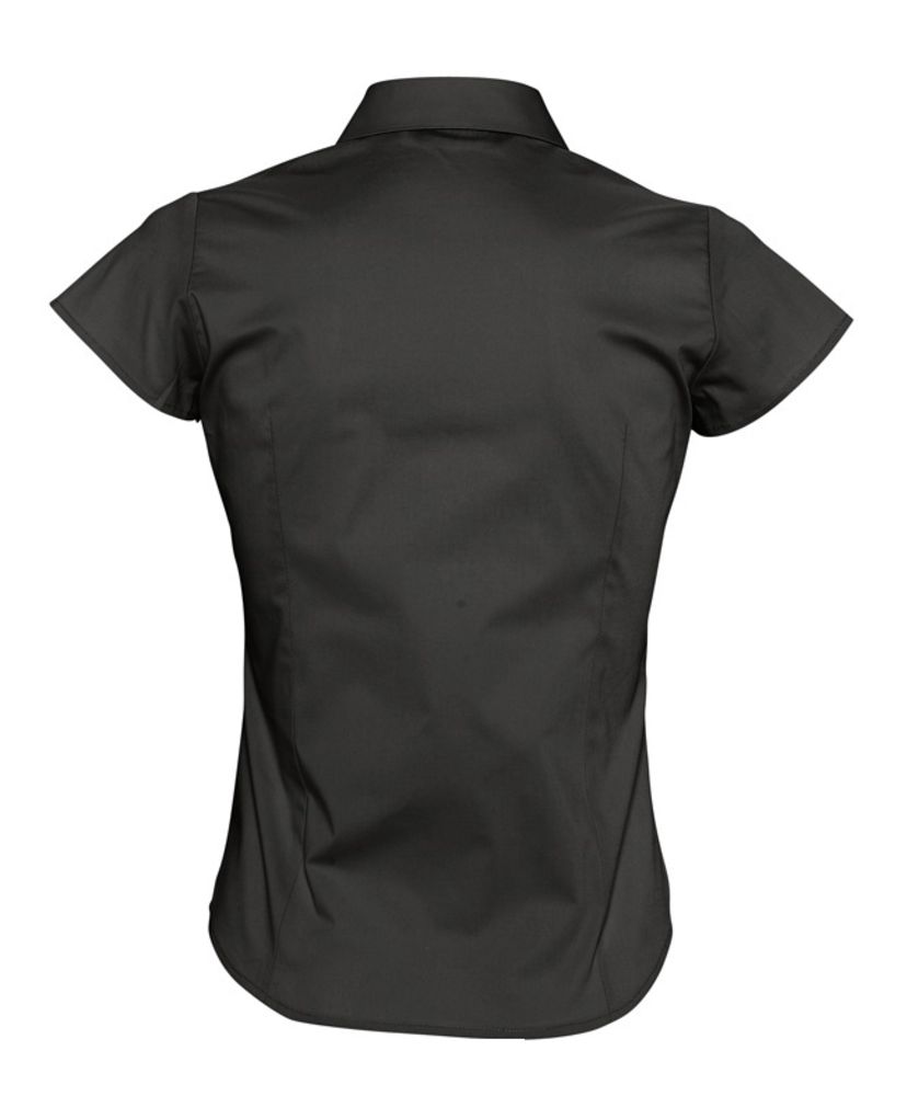 Рубашка женская с коротким рукавом Excess, черная / Миниатюра WWW (1000)