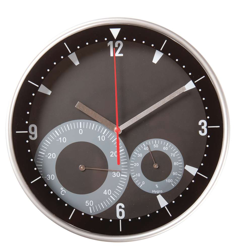 Часы настенные Rule с термометром и гигрометром / Миниатюра WWW (1000)