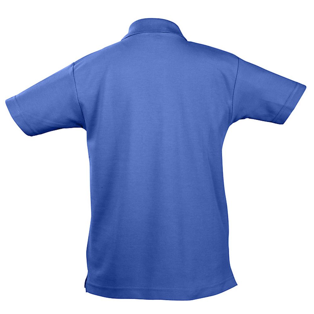 Рубашка поло детская Summer II Kids 170, ярко-синяя / Миниатюра WWW (1000)