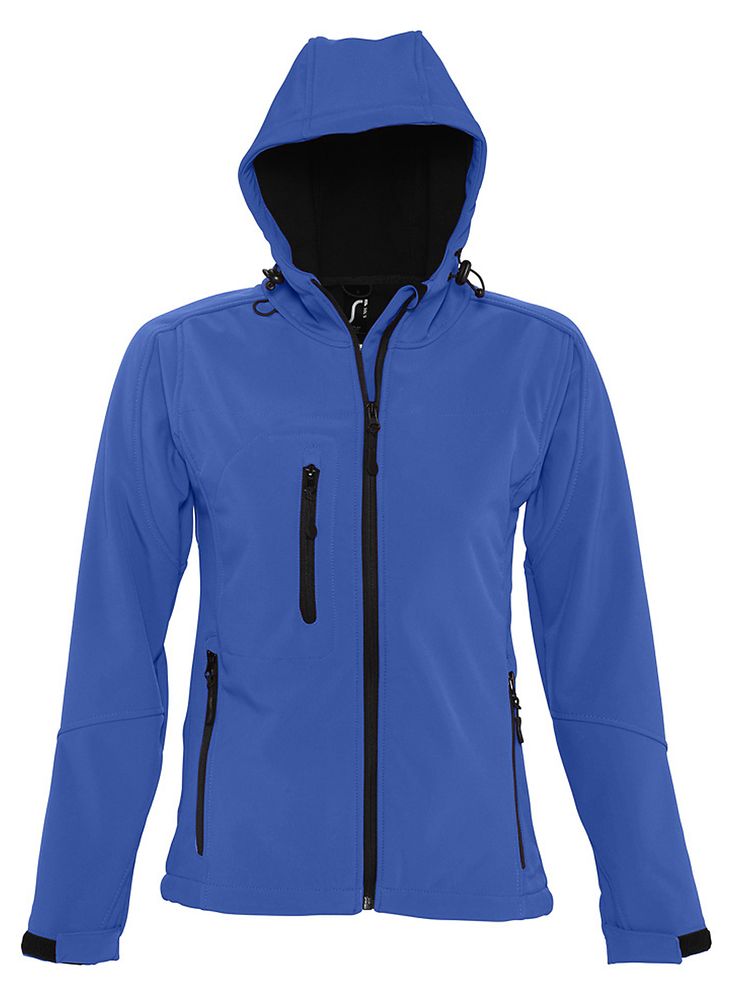 Куртка женская с капюшоном Replay Women, ярко-синяя / Миниатюра WWW (1000)