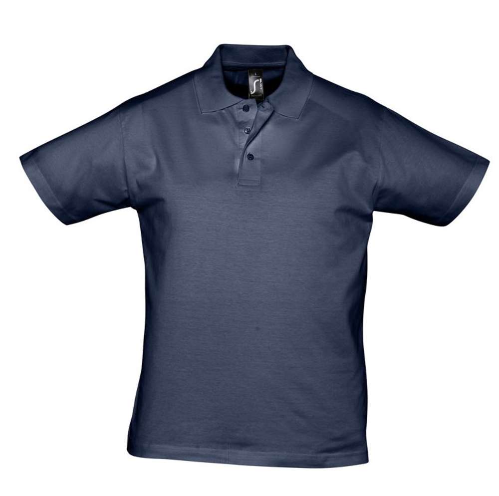 Рубашка поло мужская Prescott Men 170, кобальт (темно-синяя) / Миниатюра WWW (1000)