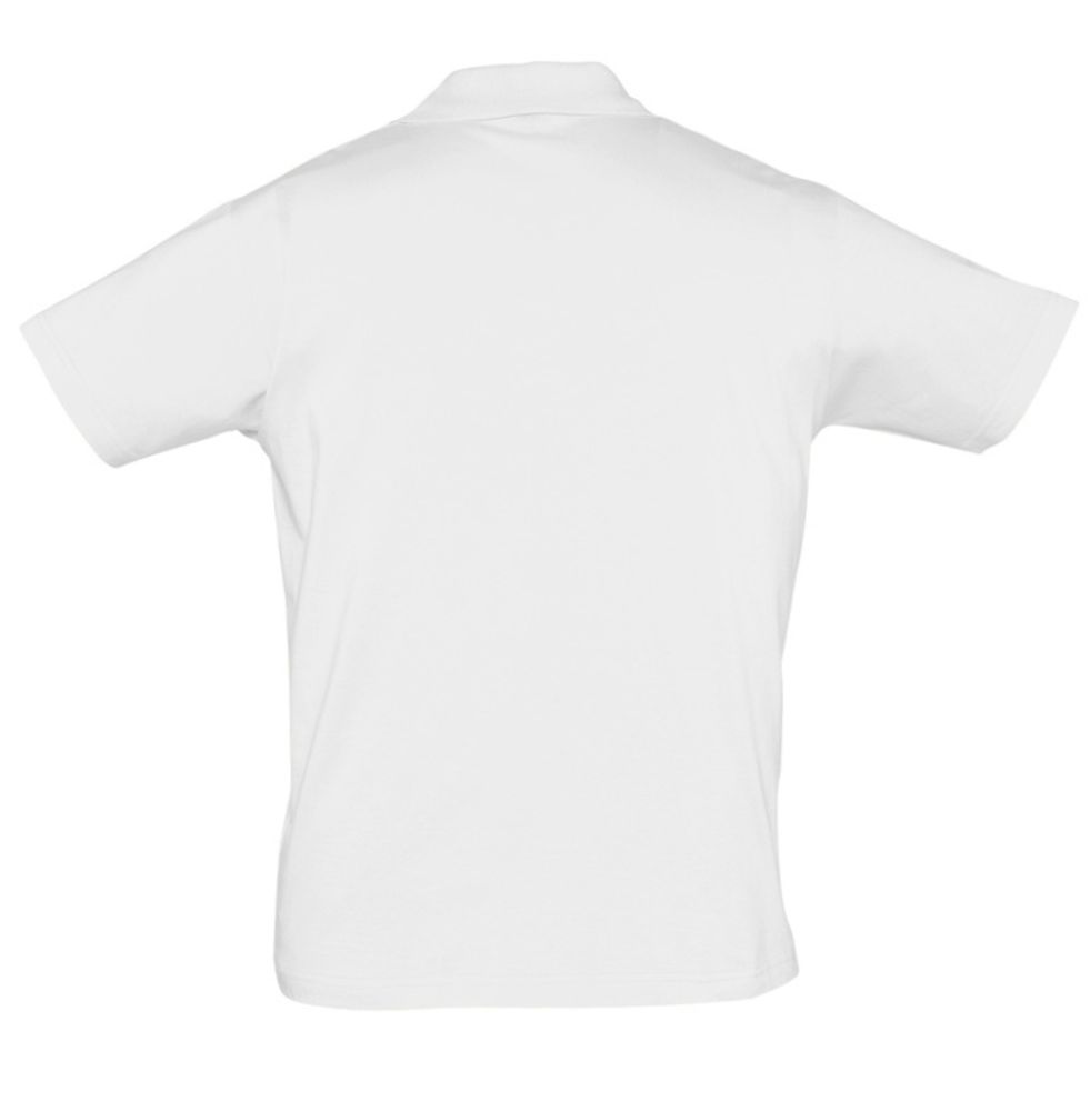 Рубашка поло мужская Prescott Men 170, белая / Миниатюра WWW (1000)