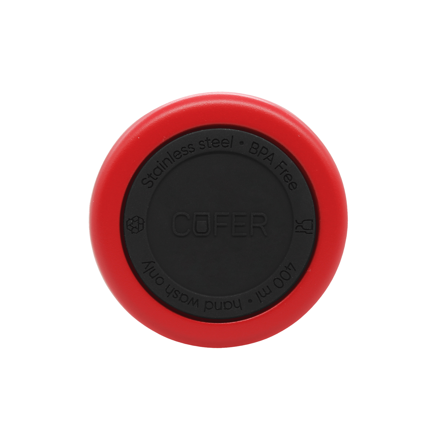 Термостакан TEDGE (красный с белым) / 