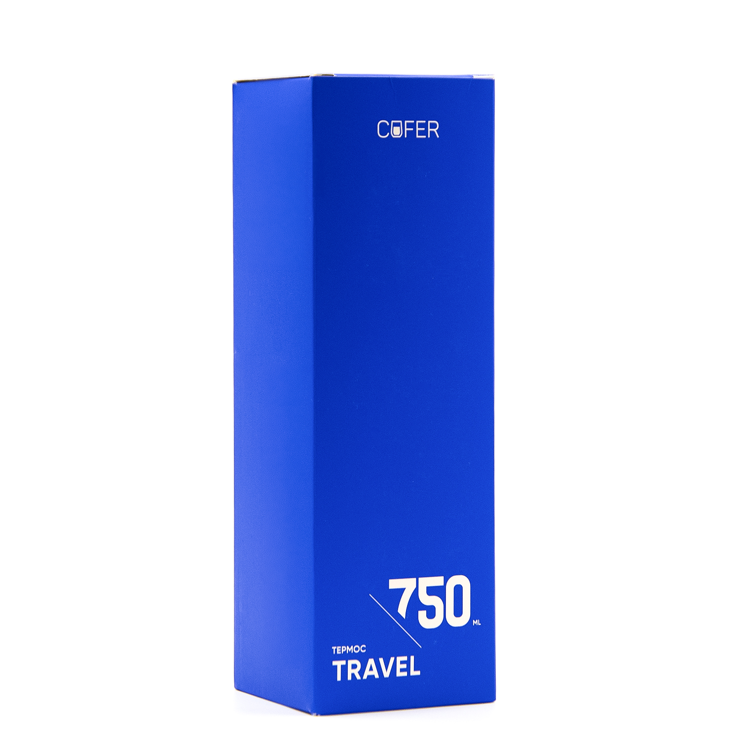 Термос Travel софт-тач 750мл (синий) / 