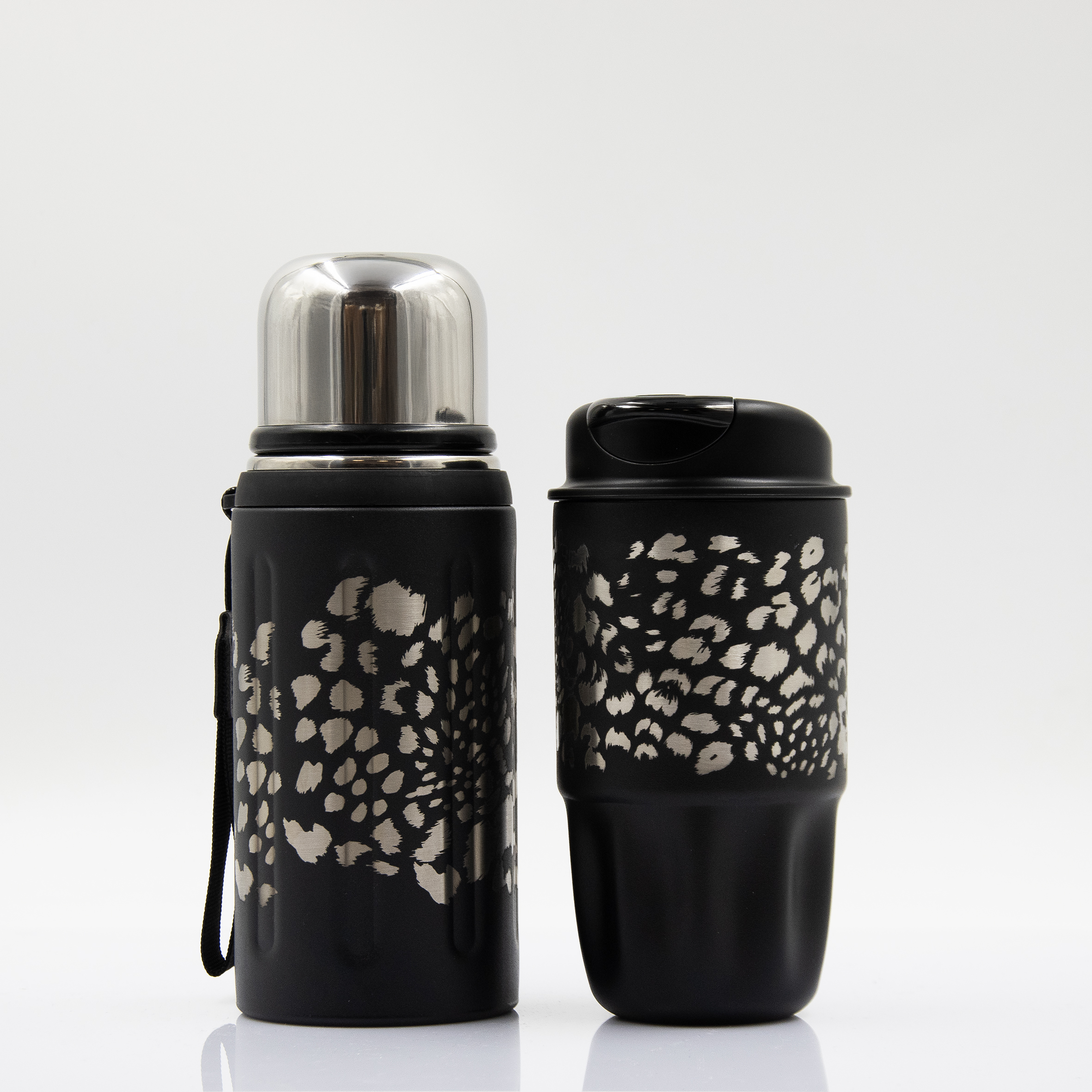 Термостакан Groove (черный) / 