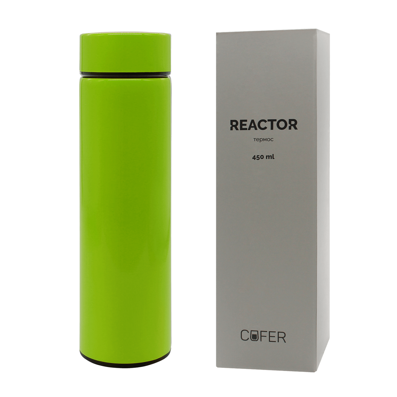 Термос Reactor с датчиком температуры (салатовый) / 