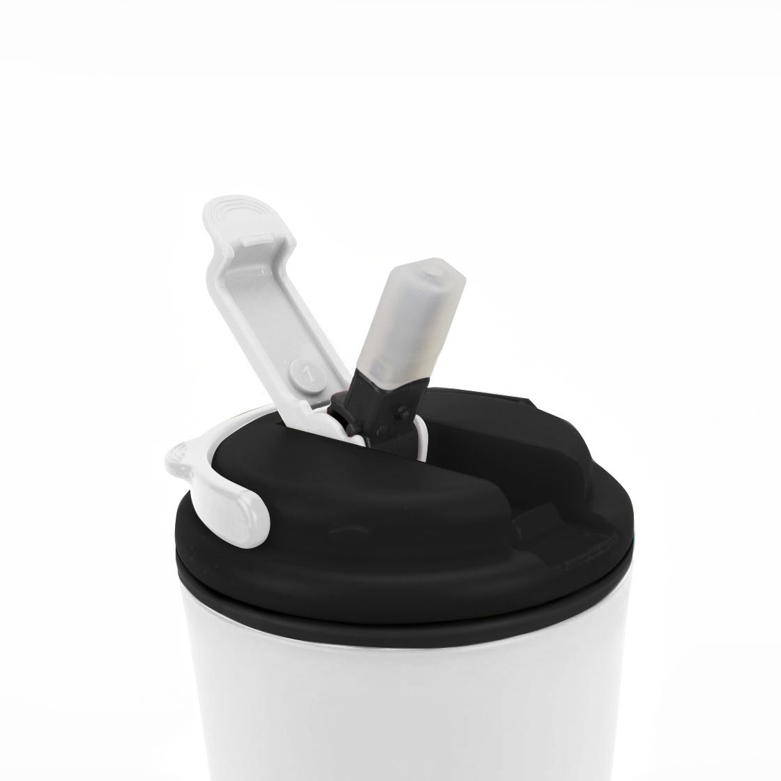 Термостакан Bucket (белый) / 