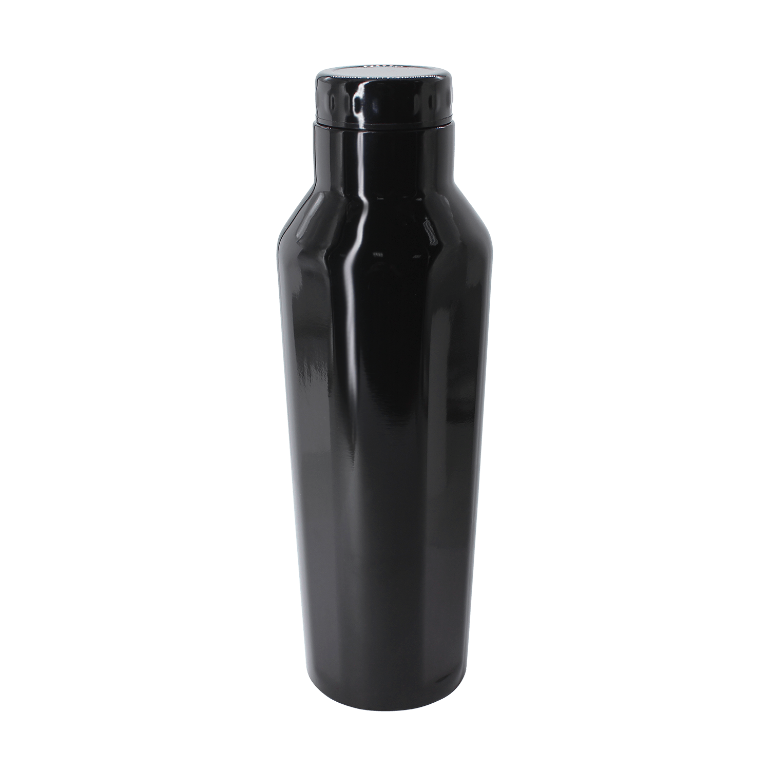 Термобутылка для напитков E-shape (черный) / 